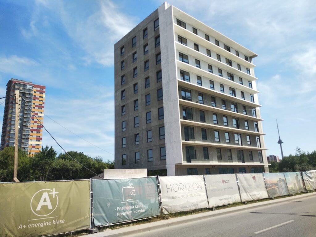 Horizon (Viršuliškių skg. 58) - Multi apartment - construction photos