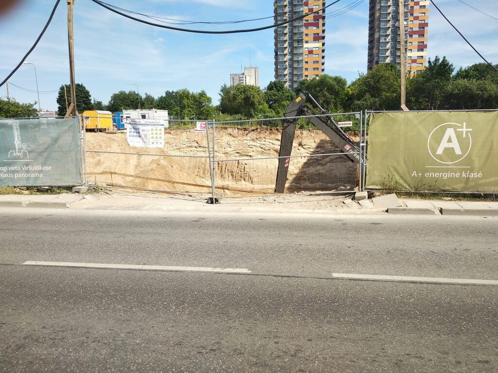 Horizon (Viršuliškių skg. 58) - Multi apartment - construction photos