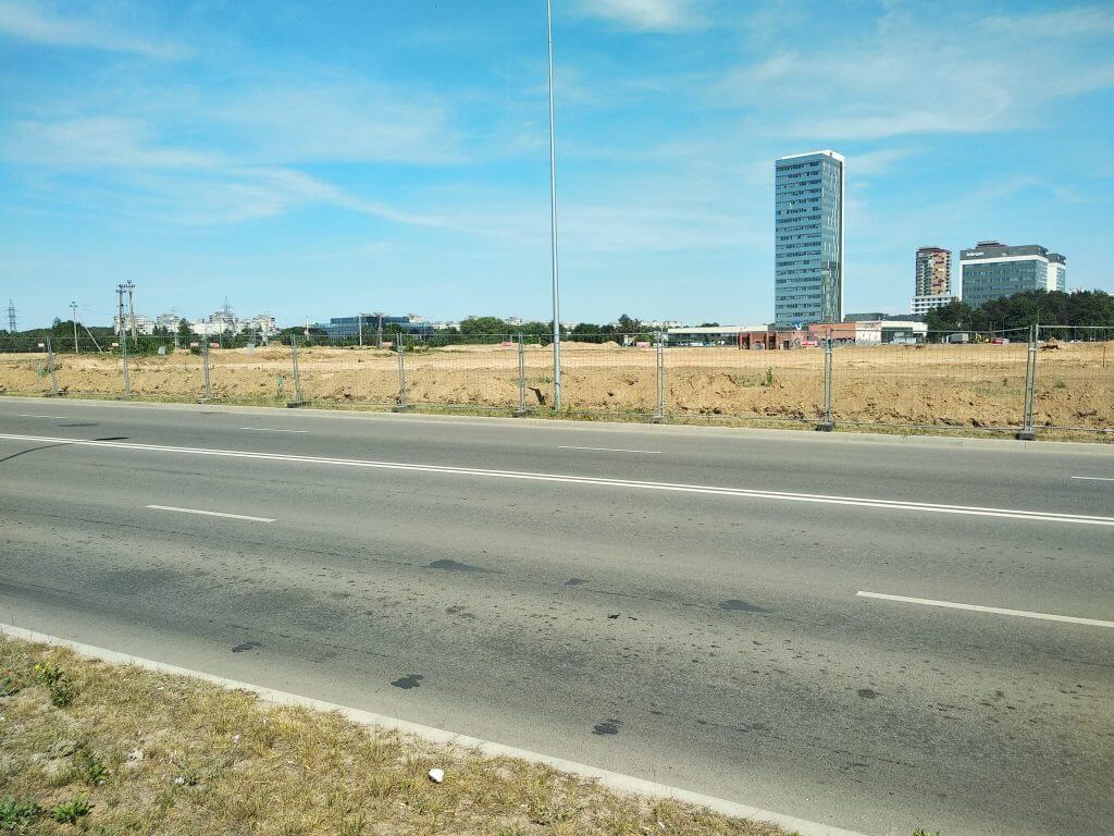 Vilnius OUTLET (Vytauto Pociūno g. 8) - Shopping center - construction photos