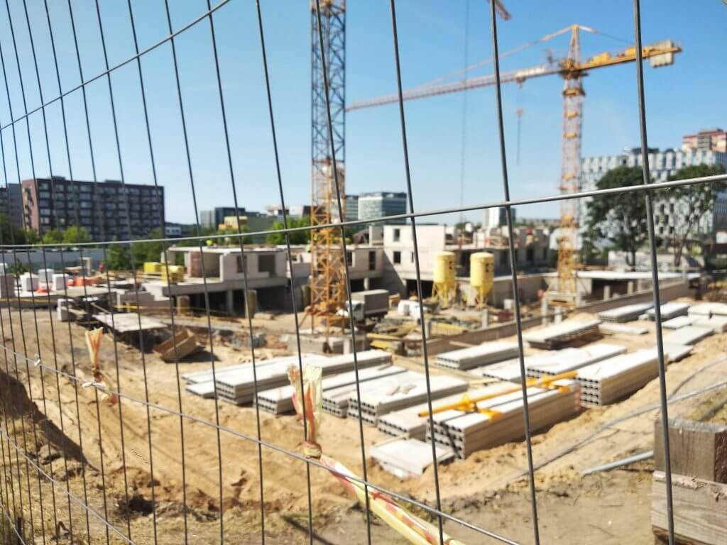 Kavoliuko 14 (A. P. Kavoliuko g. 14) - Multi apartment - construction photos