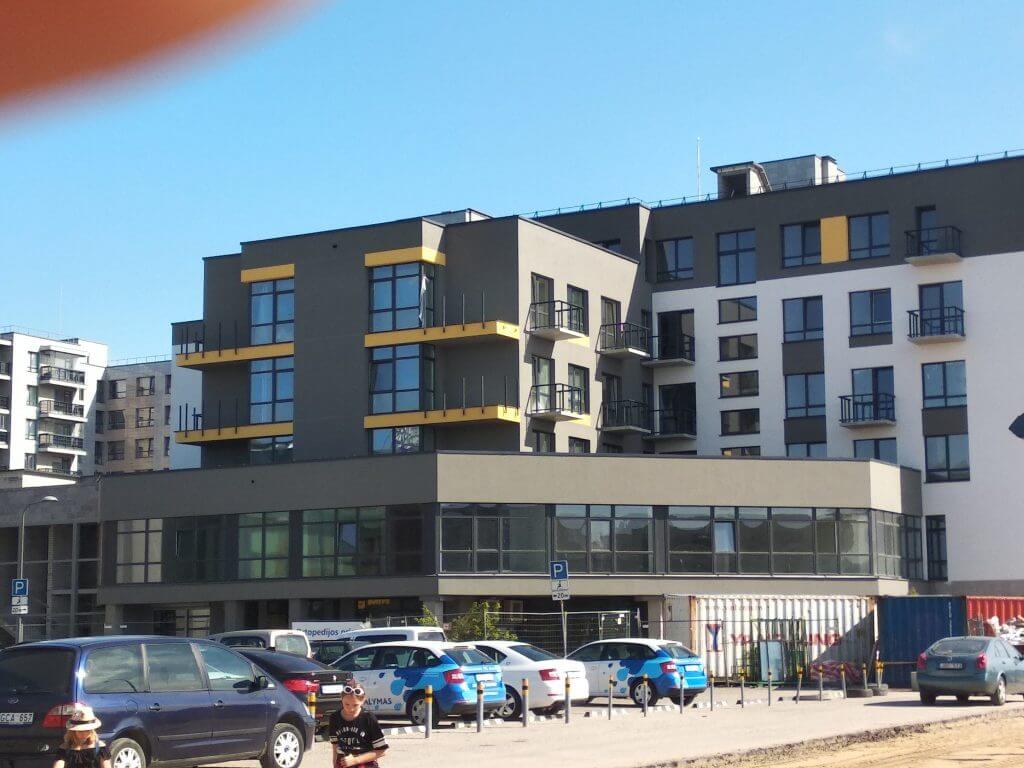 Laisvės 77 (Laisvės pr. 77) - Multi apartment - construction photos