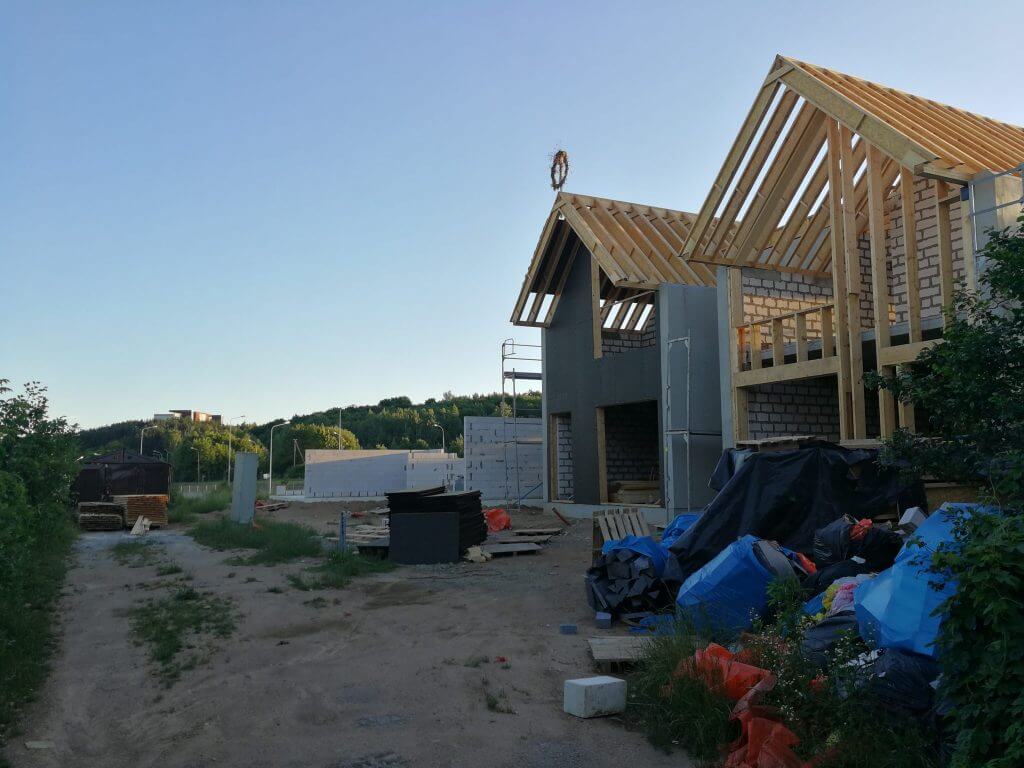 Kolektyvo g. 280-282 (Kolektyvo g. 280-282) - Row housing - construction photos