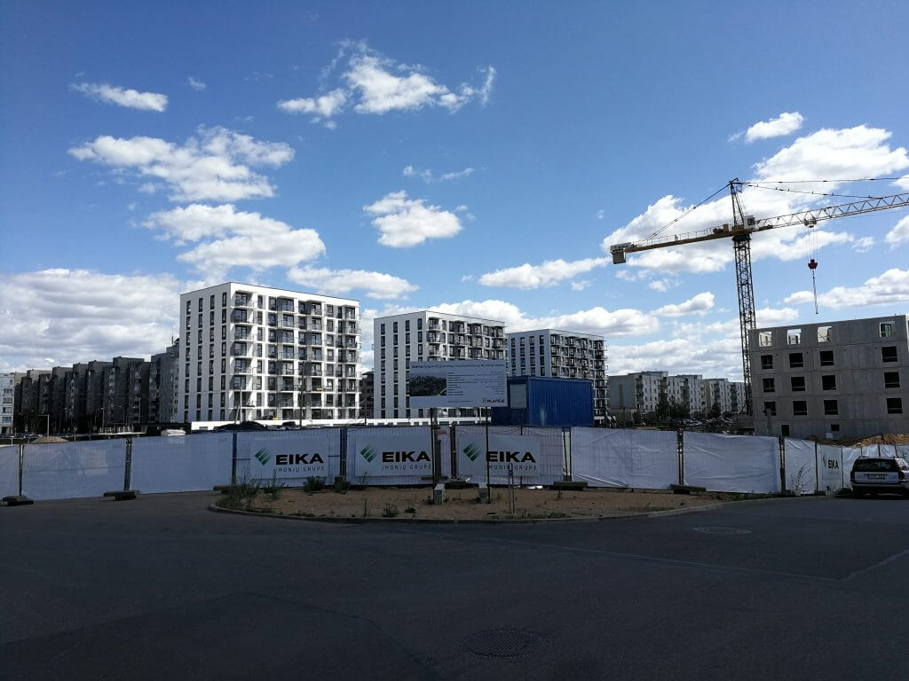 Karaliaučiaus kvartalas (Karaliaučiaus g. 7B) - Multi apartment - construction photos