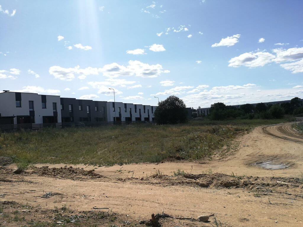 Karaliaučiaus slėnis 1 etapas (Pilaitės pr. 48) - Row housing - construction photos