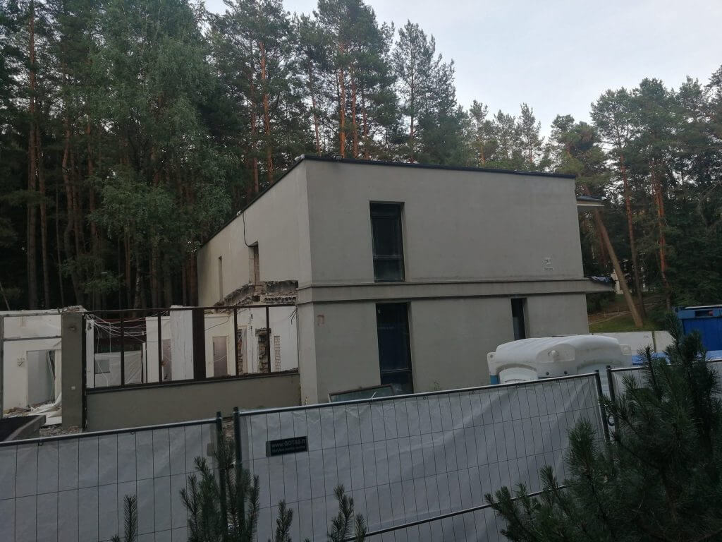 Garo fabrikas Pušyno kel. 25 (Pušyno kel. 25) - Viesnīca - būvdarbu attēli