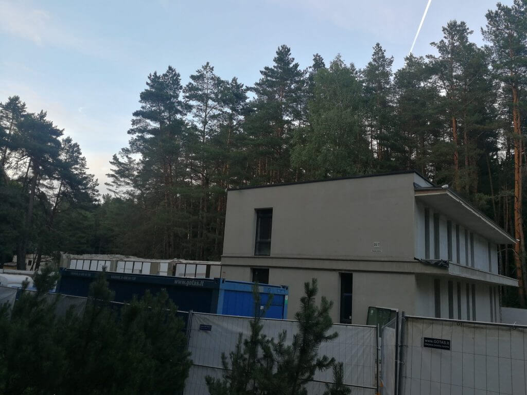 Garo fabrikas Pušyno kel. 25 (Pušyno kel. 25) - Viesnīca - būvdarbu attēli