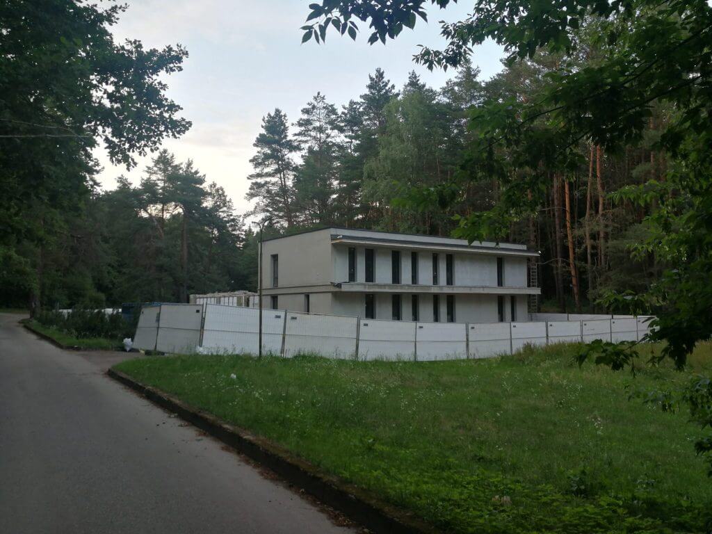 Garo fabrikas Pušyno kel. 25 (Pušyno kel. 25) - Viesnīca - būvdarbu attēli