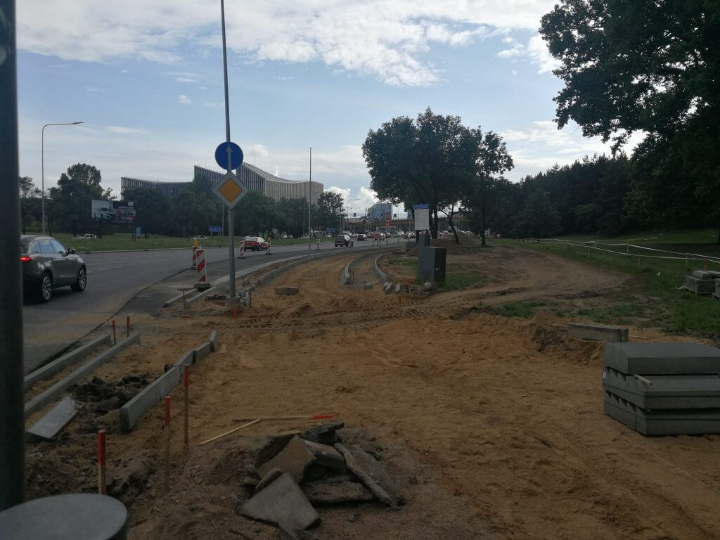 Geležinio vilko ir Žalgirio g. sankryžos rekonstrukcija (šiaurinė dalis) (Geležinio vilko g.) - Road - construction photos