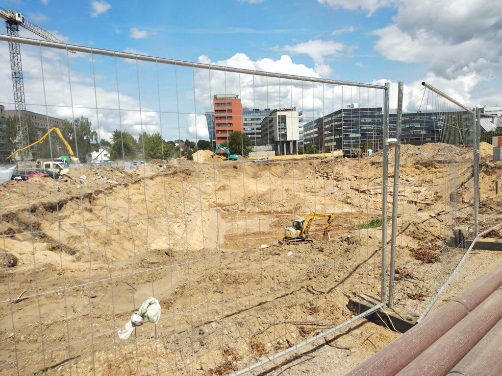 K17 (Kernavės g. 15, 17) - Multi apartment - construction photos