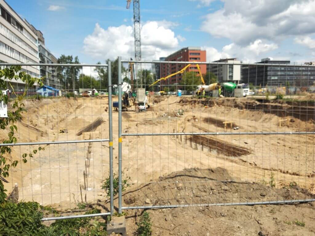 Kernavės aveniu (Kernavės g. 4) - Multi apartment - construction photos