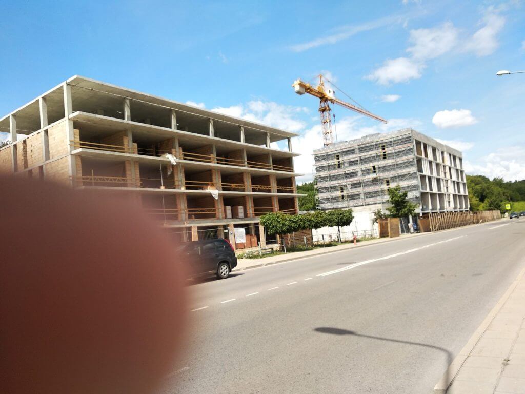 Ozo svečių namai (Jeronimo Ralio g. 6) - Viesnīca - būvdarbu attēli