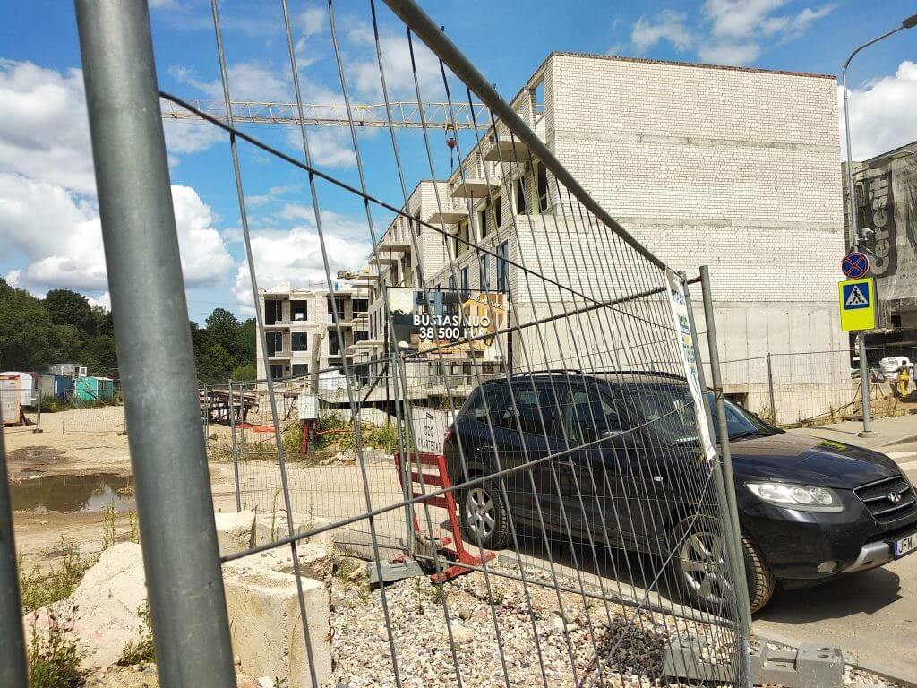 Ozo kvartetas (Jurgio Lebedžio g. 9) - Multi apartment - construction photos