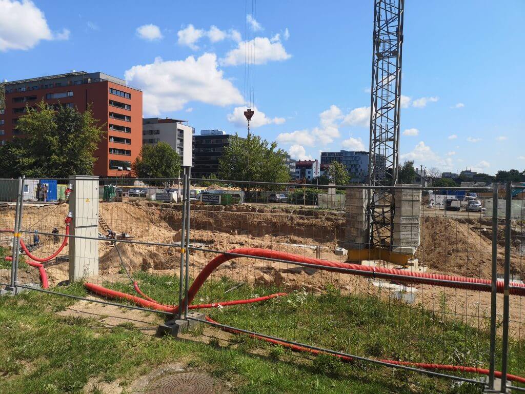 Kernavės aveniu (Kernavės g. 4) - Multi apartment - construction photos