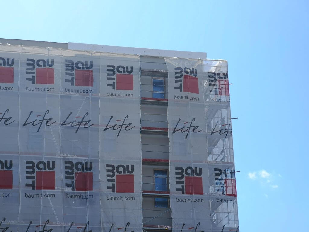 Miesto ritmu (Žalgirio g. 106A) - Multi apartment - construction photos