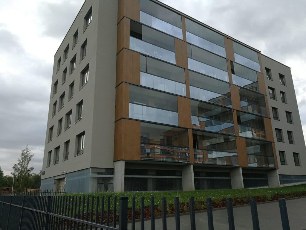 Martyno namai (M. Mažvydo g.) - Multi apartment - construction photos