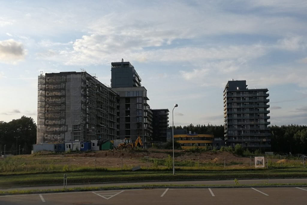 Trinapolio namai 1 etapas (Trinapolio g. 3) - Multi apartment - construction photos