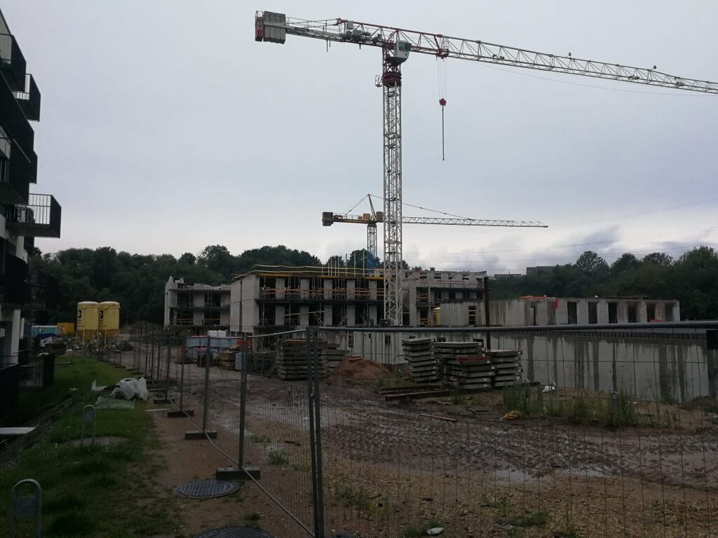 Liv_in Vilnius Ozas (Vito Gerulaičio g. 4) - Co-living - construction photos