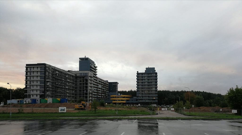 Trinapolio namai 1 etapas (Trinapolio g. 3) - Multi apartment - construction photos