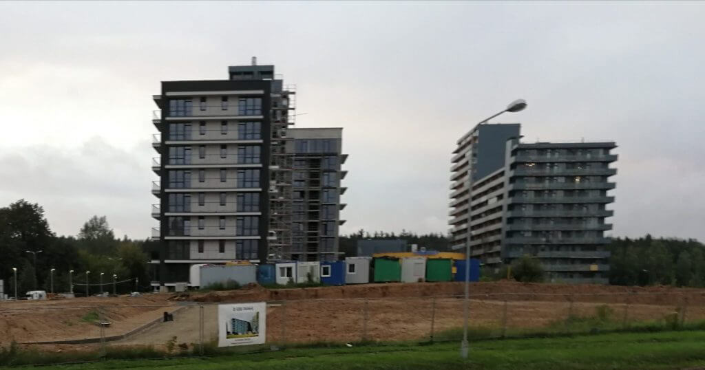 Trinapolio namai 1 etapas (Trinapolio g. 3) - Multi apartment - construction photos