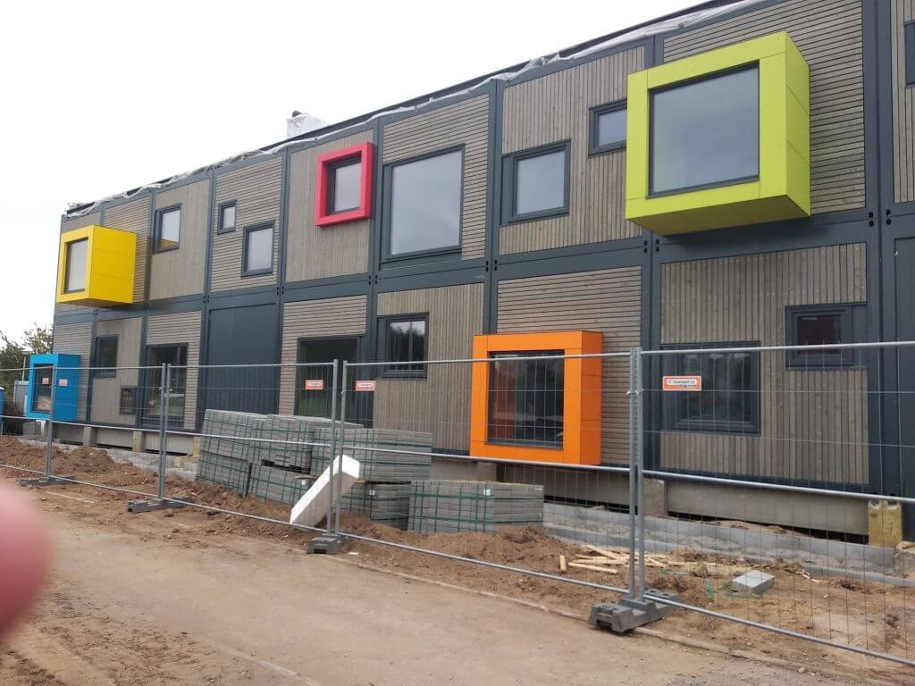 Modulinis darželis "Medynėlis" (A. P. Kavoliuko g. 5) - Primary and secondary education - construction photos