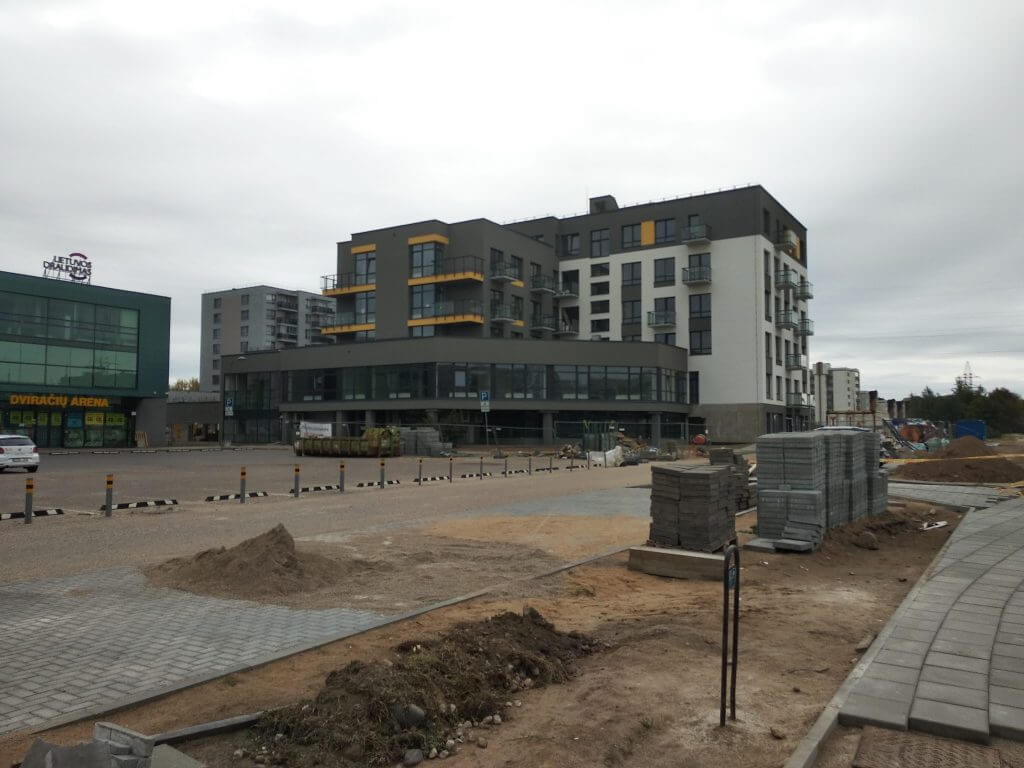 Laisvės 77 (Laisvės pr. 77) - Multi apartment - construction photos