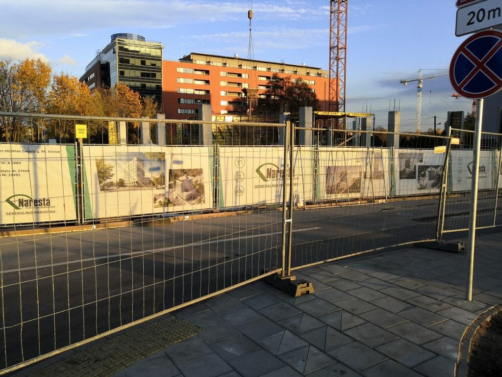 Žalgirio 94 (Žalgirio g. 94) - Office center - construction photos