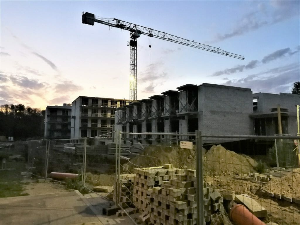 Liv_in Vilnius Ozas (Vito Gerulaičio g. 4) - Co-living - construction photos