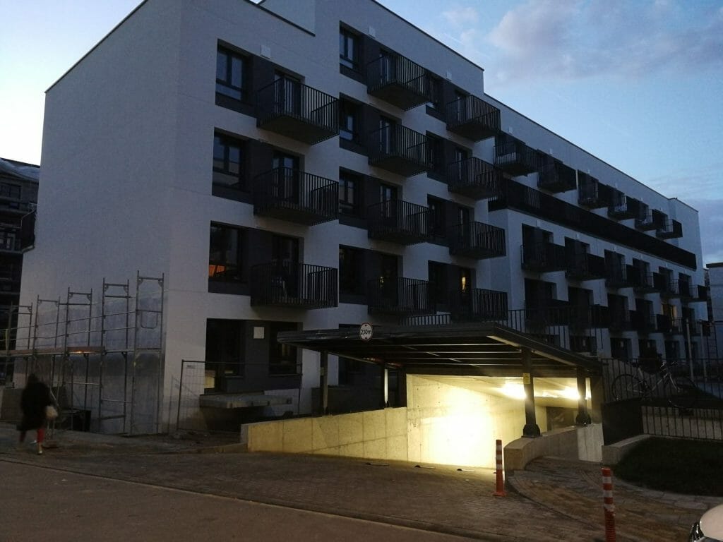 Ozo kvartetas (Jurgio Lebedžio g. 9) - Multi apartment - construction photos