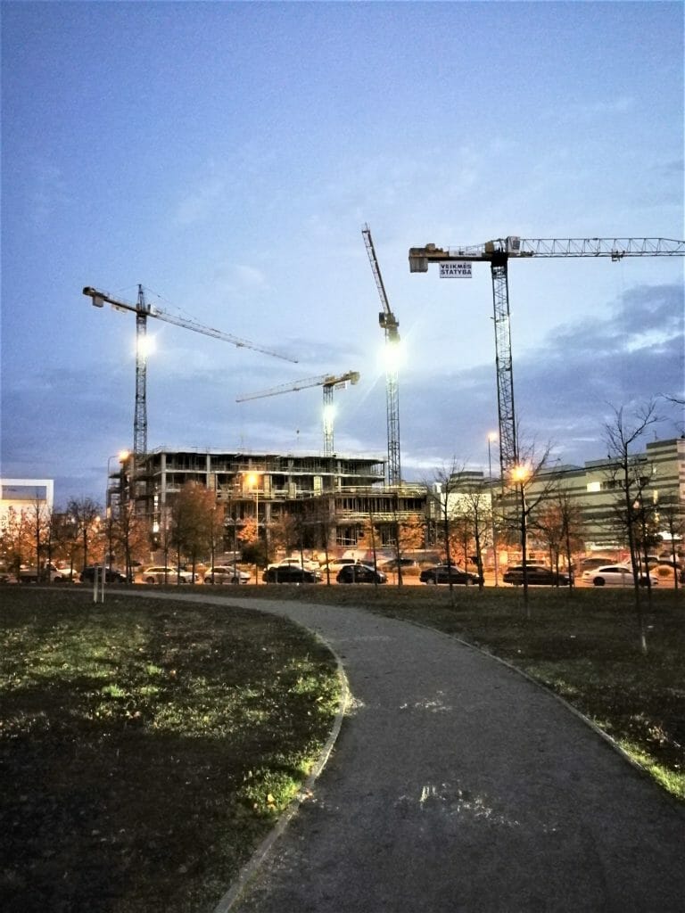 Nova (Vito Gerulaičio g. 18) - Office center - construction photos