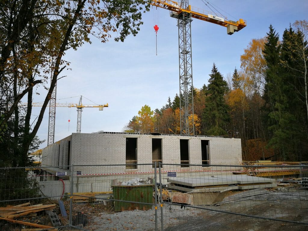 Miško ardai 1 etapas (Burbiškių g. 6) - Multi apartment - construction photos