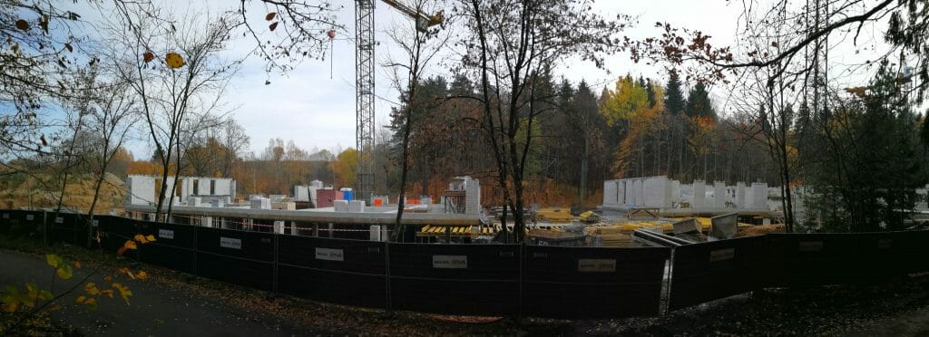 Miško ardai 1 etapas (Burbiškių g. 6) - Multi apartment - construction photos