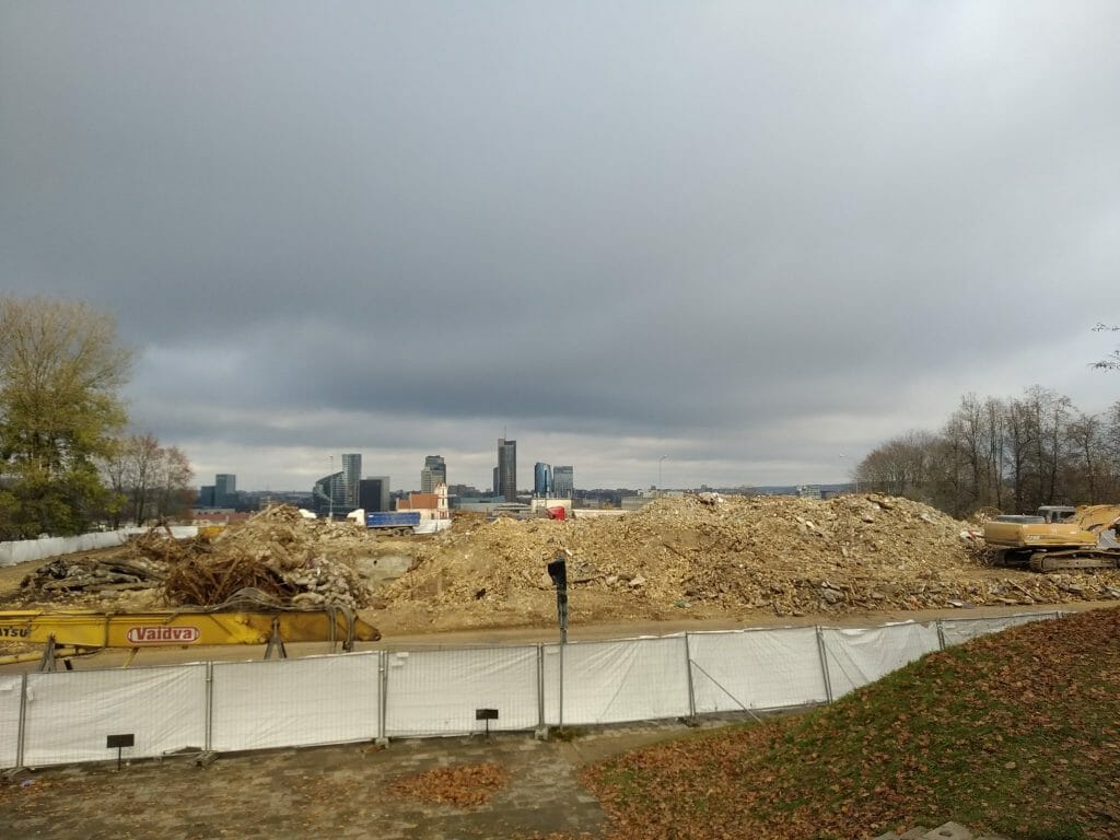 Nacionalinė koncertų salė "Tautos namai" (V. Mykolaičio-Putino g. 5) - Concert hall - construction photos