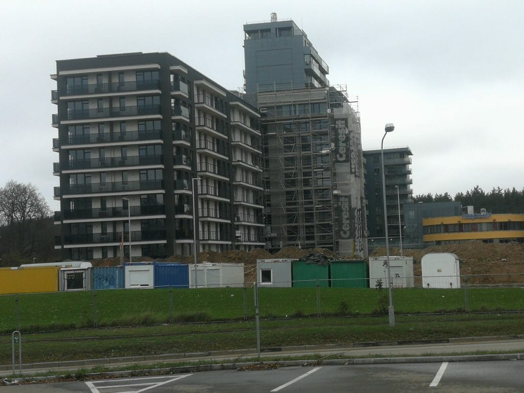 Trinapolio namai 1 etapas (Trinapolio g. 3) - Multi apartment - construction photos