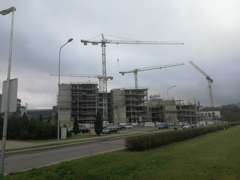 Nova (Vito Gerulaičio g. 18) - Office center - construction photos