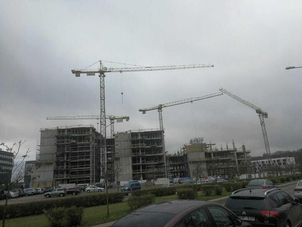 Nova (Vito Gerulaičio g. 18) - Office center - construction photos