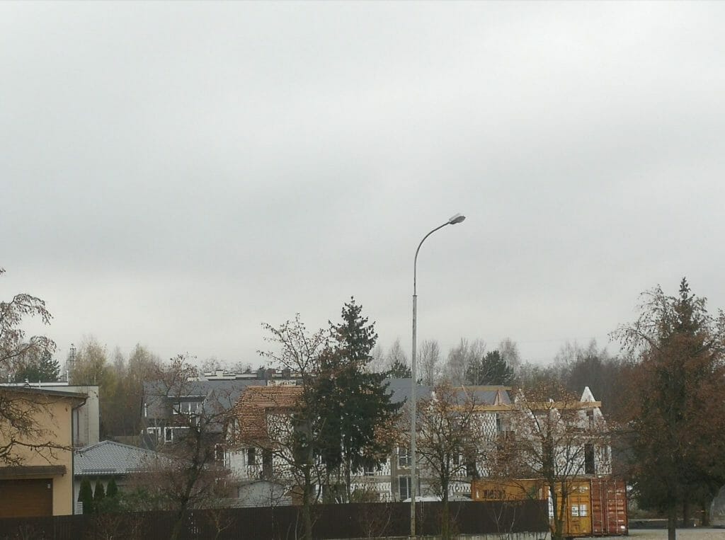 Šeškinės Ozo namai (Šeškinės sodų g. 19, 19A, 21, 21A, 23, 23A) - Row housing - construction photos