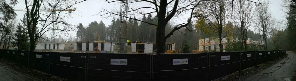 Miško ardai 1 etapas (Burbiškių g. 6) - Multi apartment - construction photos