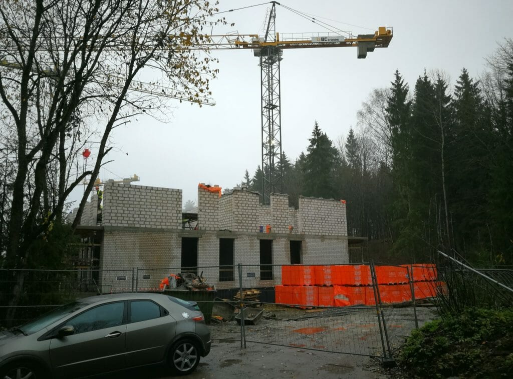 Miško ardai 1 etapas (Burbiškių g. 6) - Multi apartment - construction photos