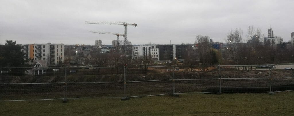 Paparčių namai 2 etapas (Utenos g. 41A) - Daugiabutis - statybų nuotraukos