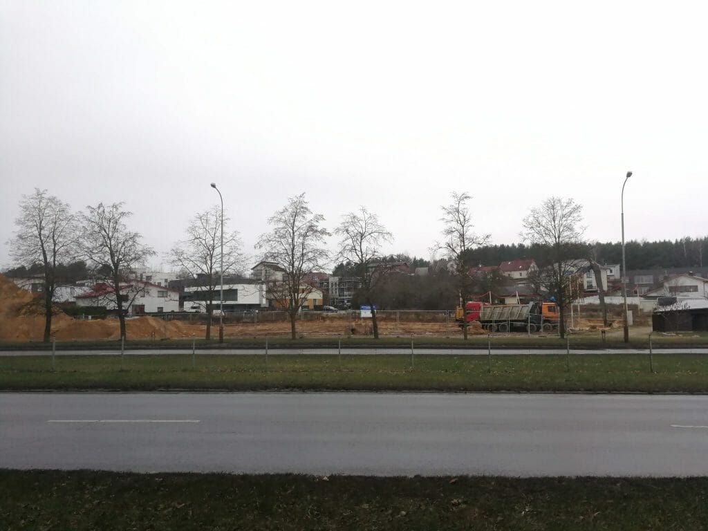 G12 (Šeškinės Sodų g. 12) - Office center - construction photos