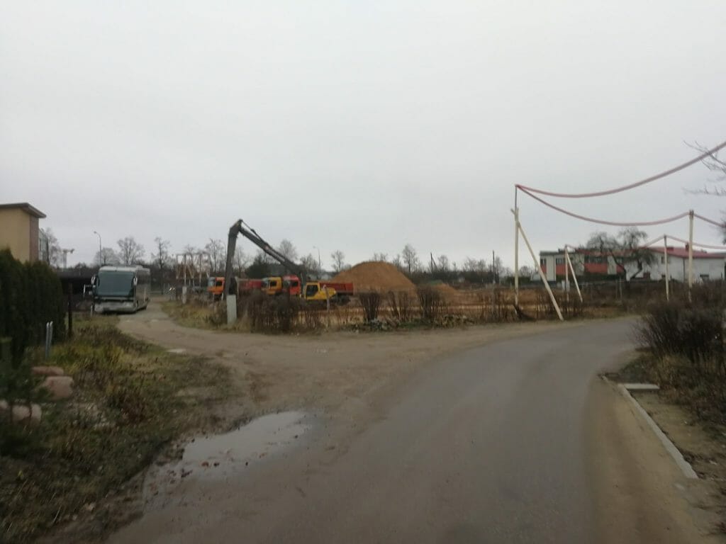 G12 (Šeškinės Sodų g. 12) - Office center - construction photos
