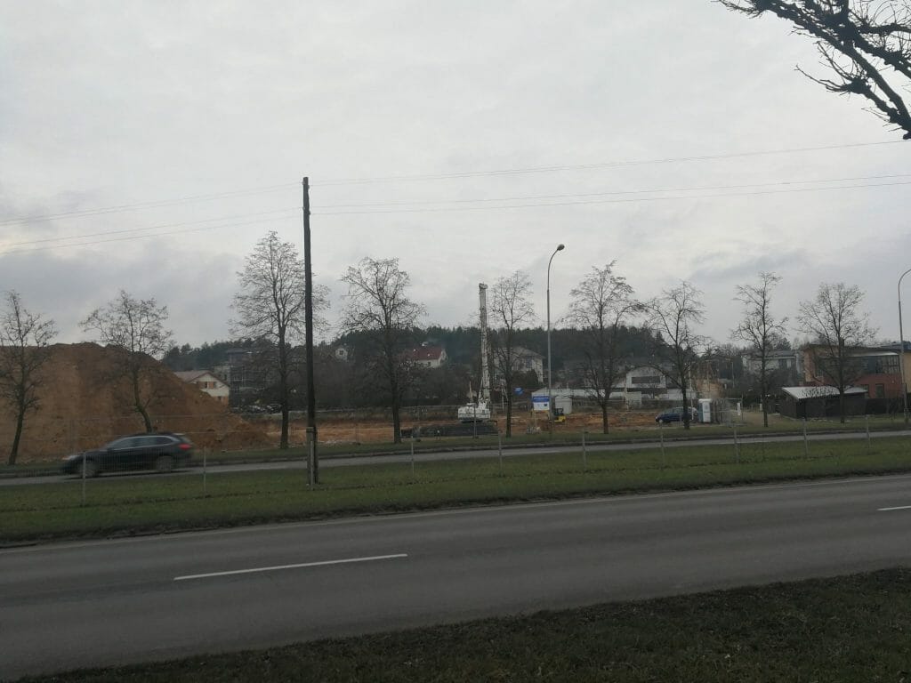 G12 (Šeškinės Sodų g. 12) - Office center - construction photos