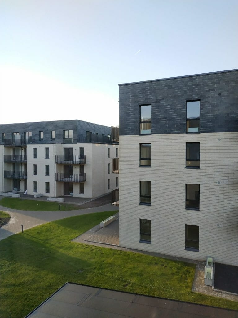 Lazdynėlių vingis 1-2 etapai (Lazdynėlių g. 38, 38A) - Multi apartment - construction photos