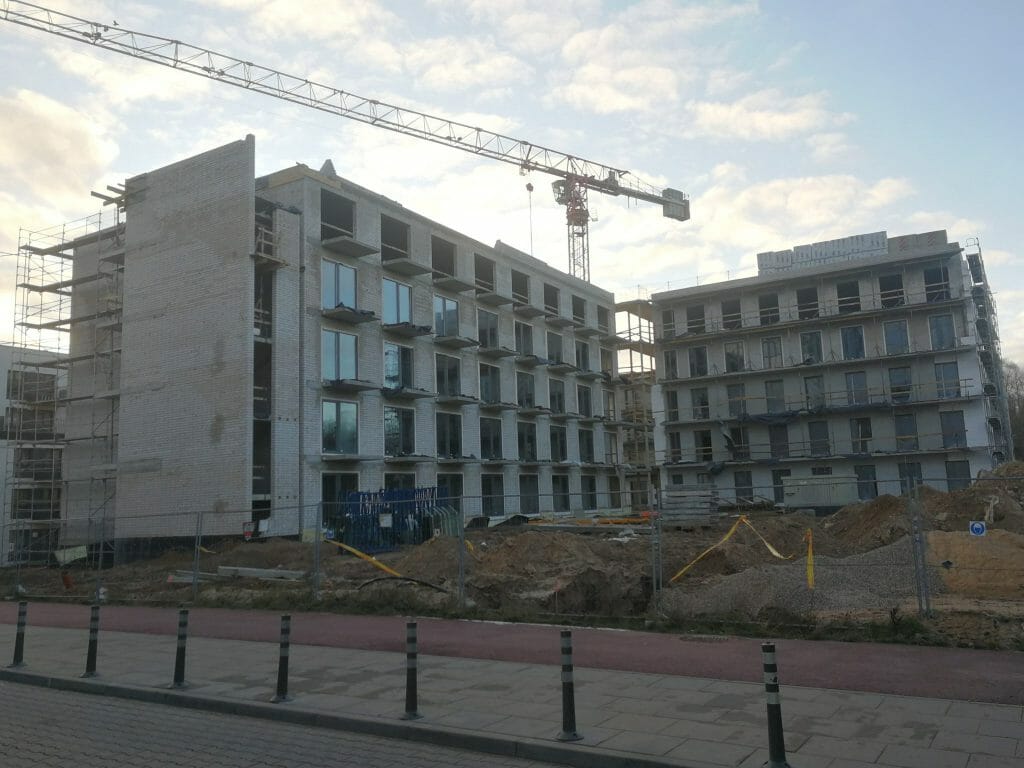 Liv_in Vilnius Ozas (Vito Gerulaičio g. 4) - Co-living - construction photos