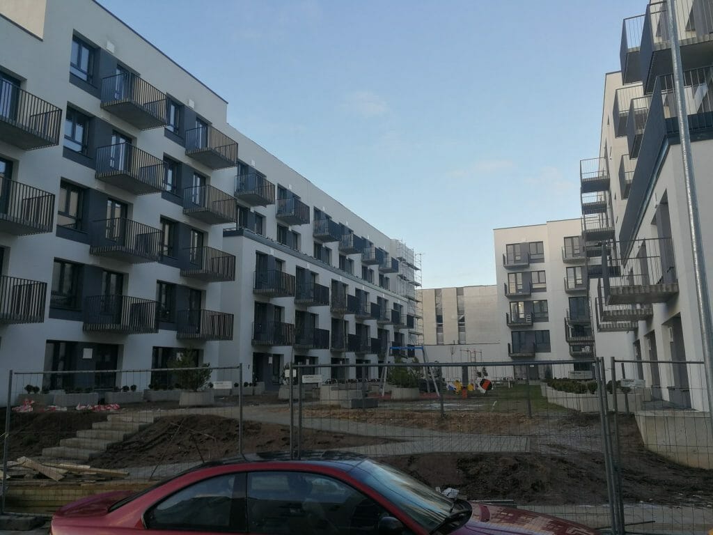 Ozo kvartetas (Jurgio Lebedžio g. 9) - Multi apartment - construction photos