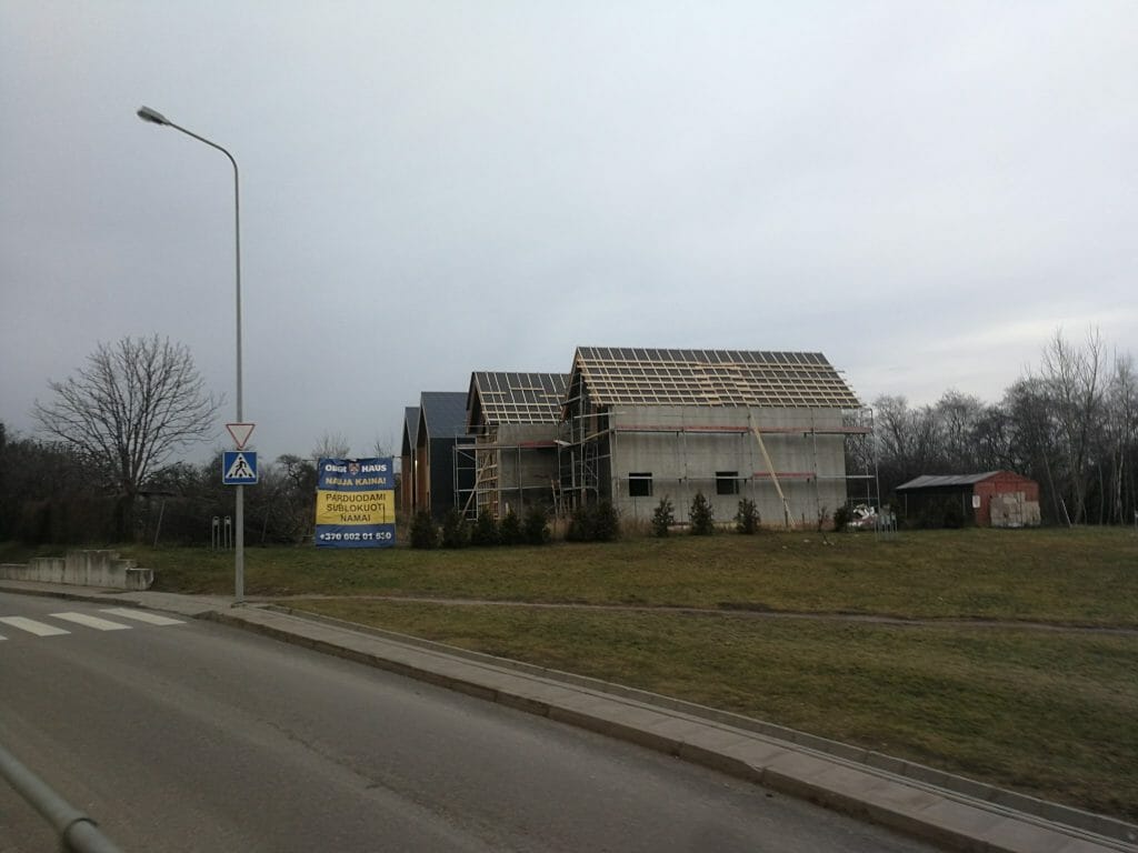 Kolektyvo g. 280-282 (Kolektyvo g. 280-282) - Row housing - construction photos