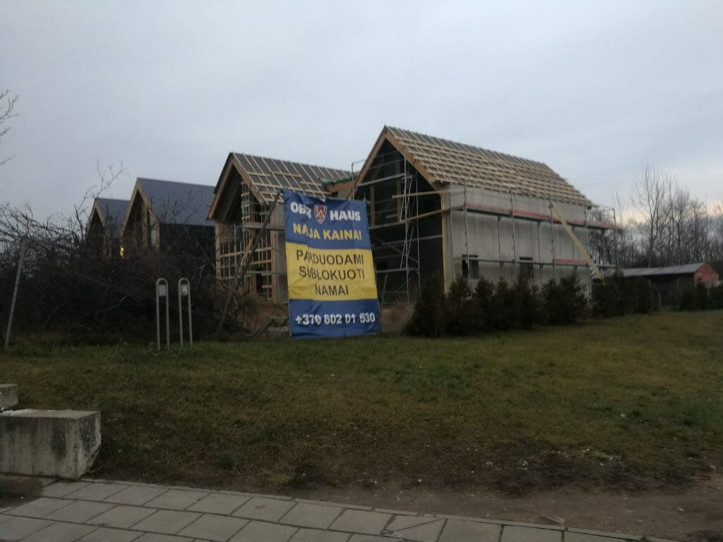 Kolektyvo g. 280-282 (Kolektyvo g. 280-282) - Row housing - construction photos