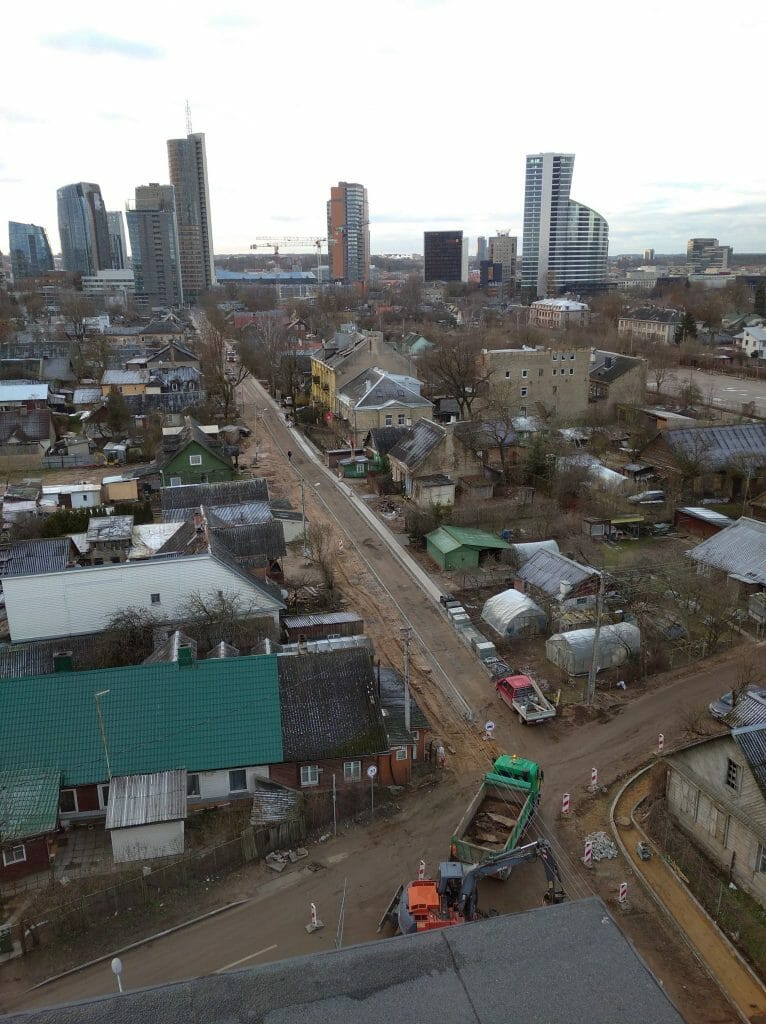Giedraičių ir S. Fino g. (Giedraičių g.) - Bike path, Street - construction photos