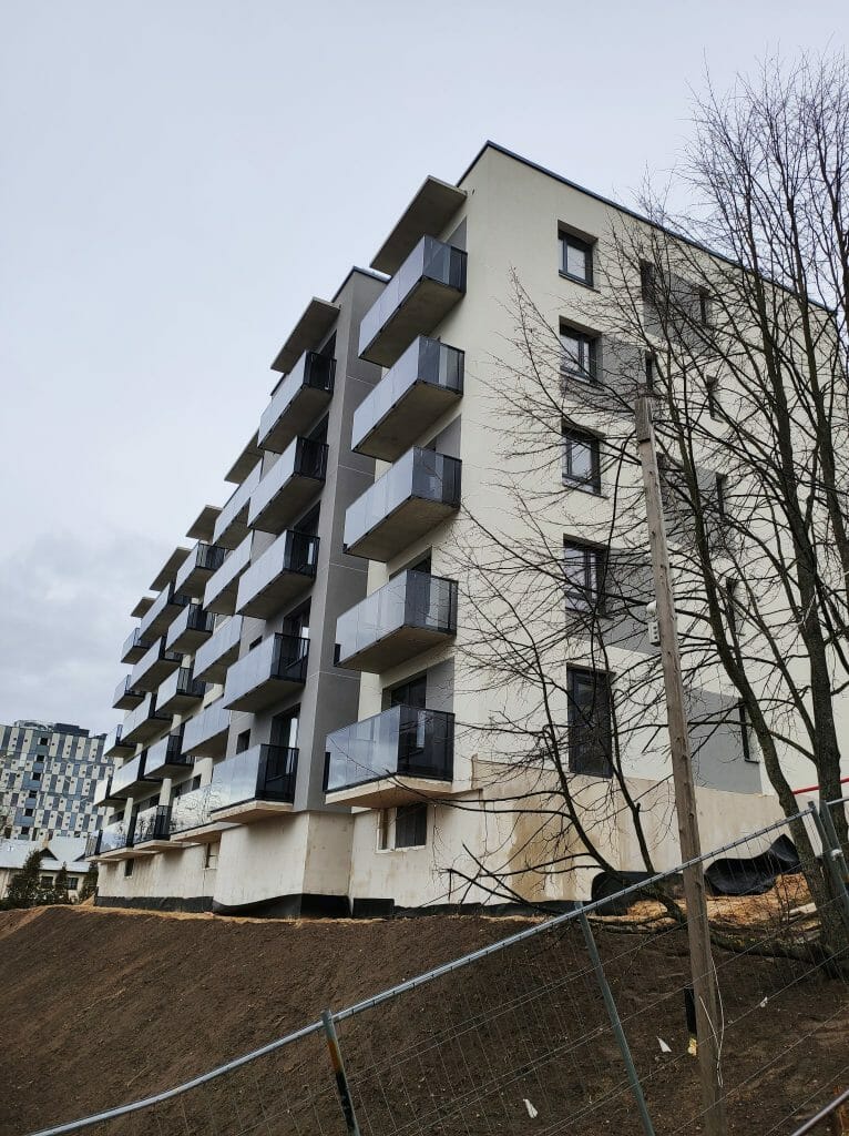 Kavoliuko 14 (A. P. Kavoliuko g. 14) - Multi apartment - construction photos