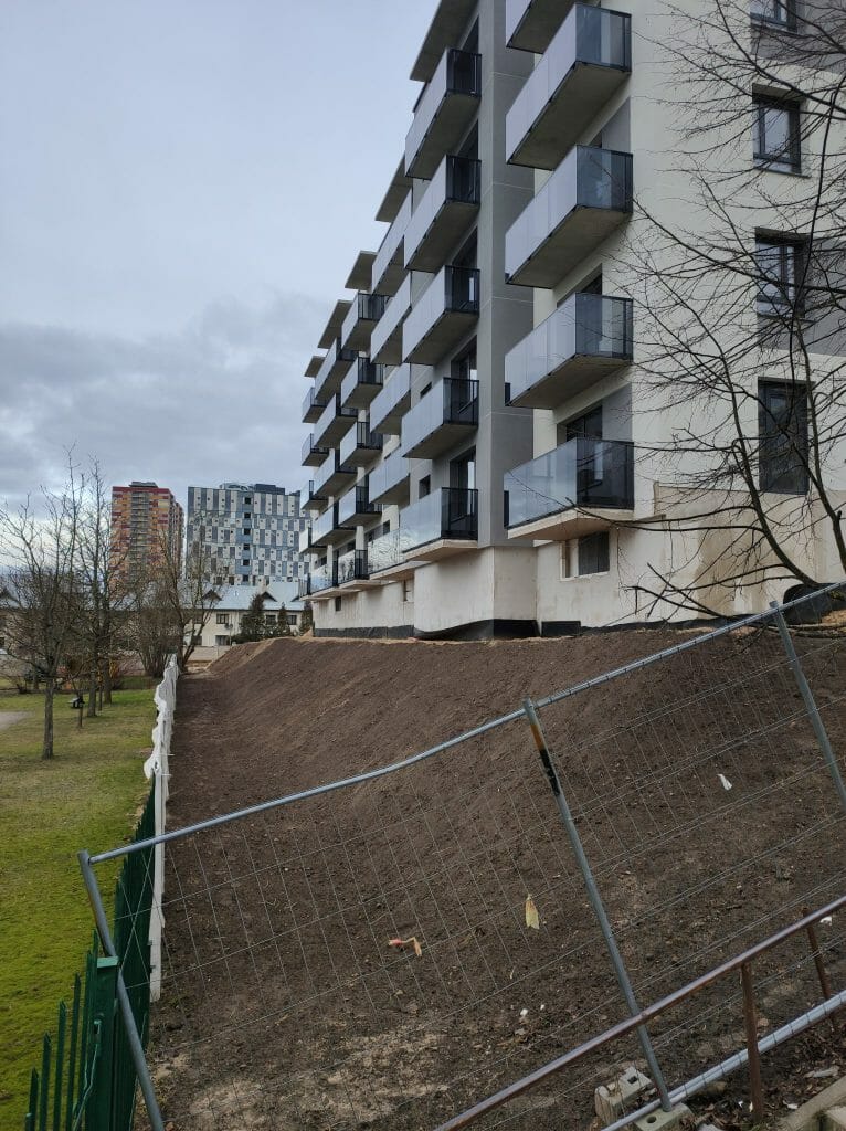 Kavoliuko 14 (A. P. Kavoliuko g. 14) - Multi apartment - construction photos